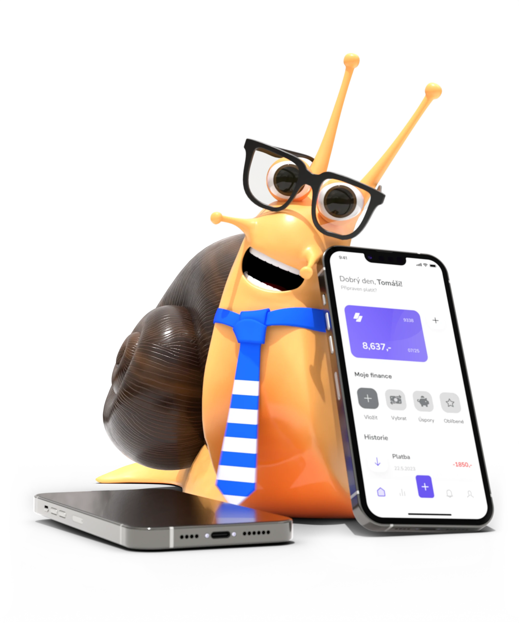 Hugo s telefonem